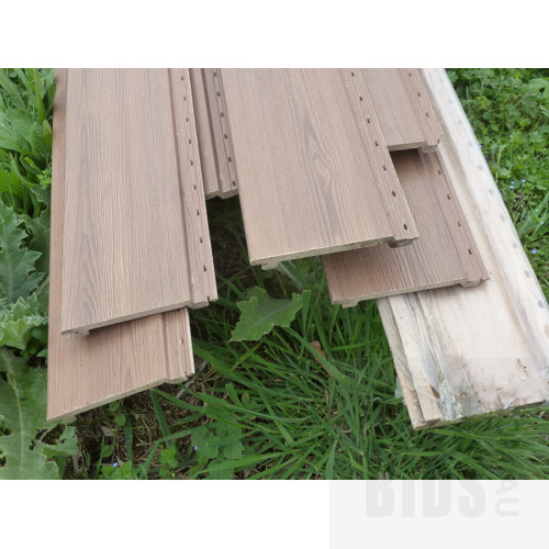Selection of External Timber and Cladding Panels/Offcuts