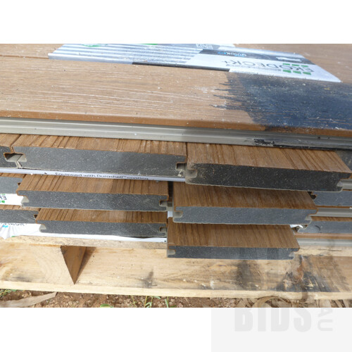 Ekodeck Decking Panels - Approx 7 Square Meters