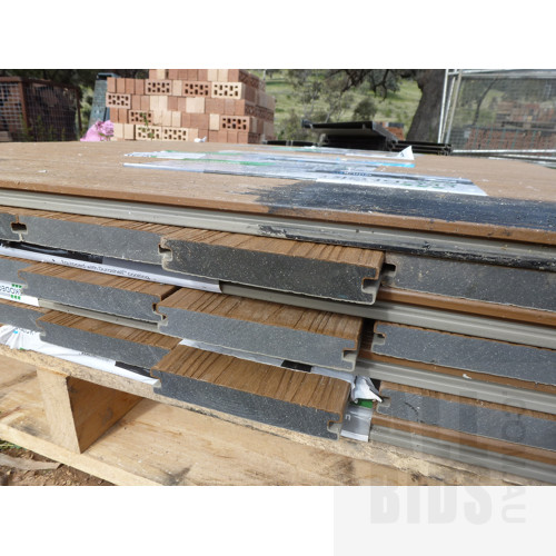 Ekodeck Decking Panels - Approx 7 Square Meters
