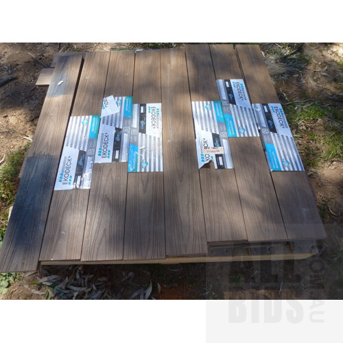 Ekodeck Decking Panels - Approx 7 Square Meters