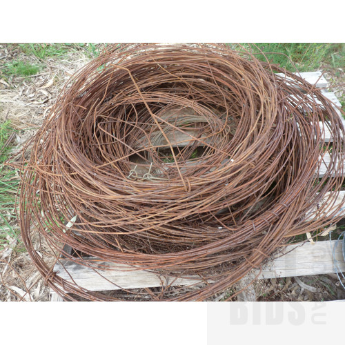 Selection of Barbed and Fencing Wire