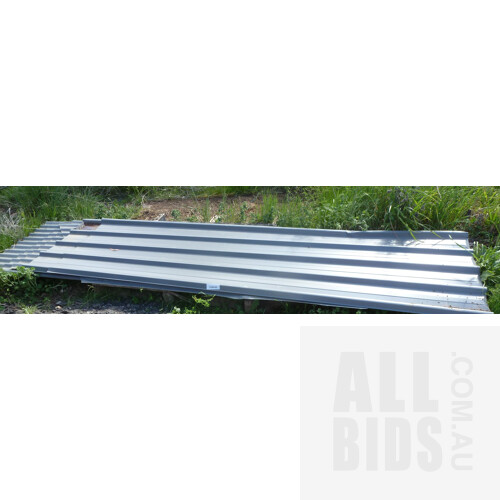 Selection of Metal Roofing Panels - Lot of 15