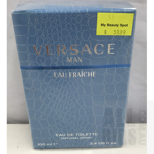 Versace Man Eau Fraiche Eau De Toilette 100ml - ORP$59.99