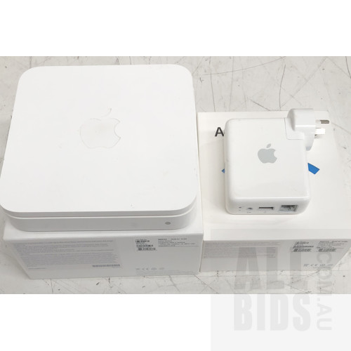 Apple (A1408) AirPort Extreme & Apple (A1264) AirPort Express Base Stations