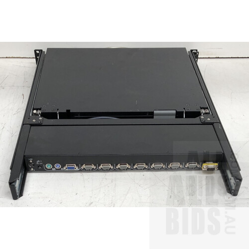 ServerLink LCD 8-Port Rackmountable KVM Switch