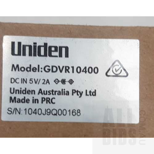 Uniden Security System Camera, DVR And Accessories
