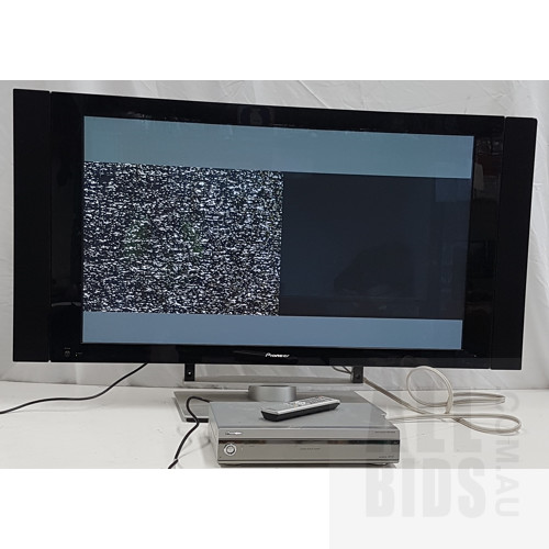 Panasonic PDP-50SPG 50Inch Plasma TV With Detachable Speakers  Media Receiver And Remote Control