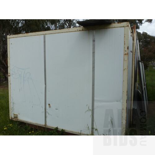 Demountable Insulated Site Shed/Lunch Room - 6 Meters x 3.1 Meters