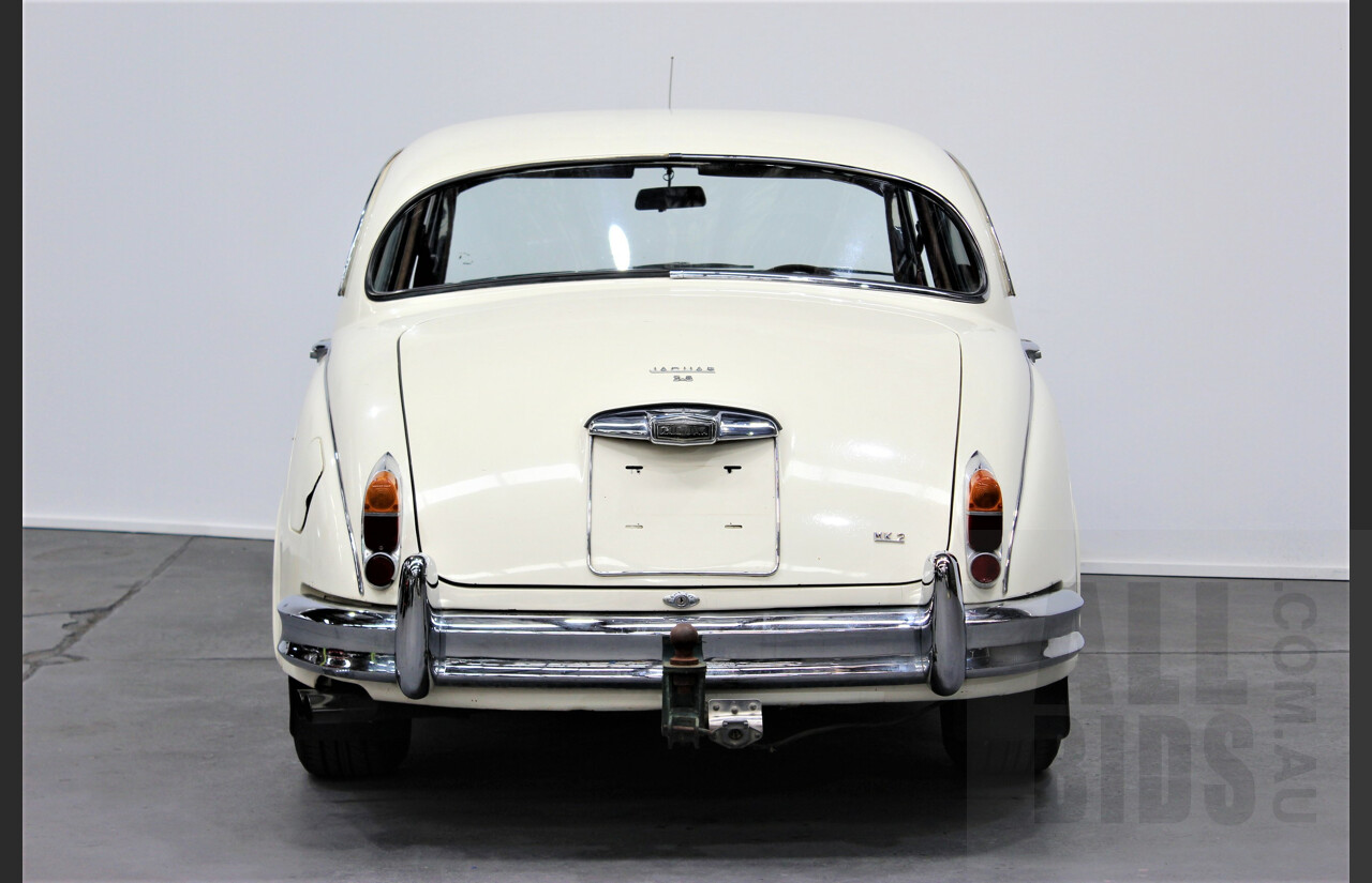 1/1960 Jaguar Mk2 II 2.4L 4d Sedan White 3.8L