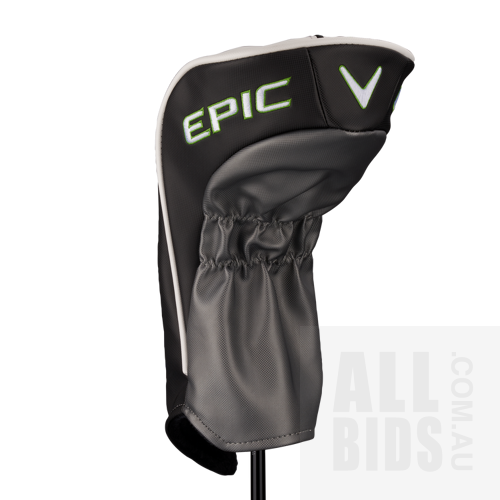The new Callaway Epic MAX LS Driver and Epic Speed 3 wood donated by Brendan Jones - Combined RRP of $1,278