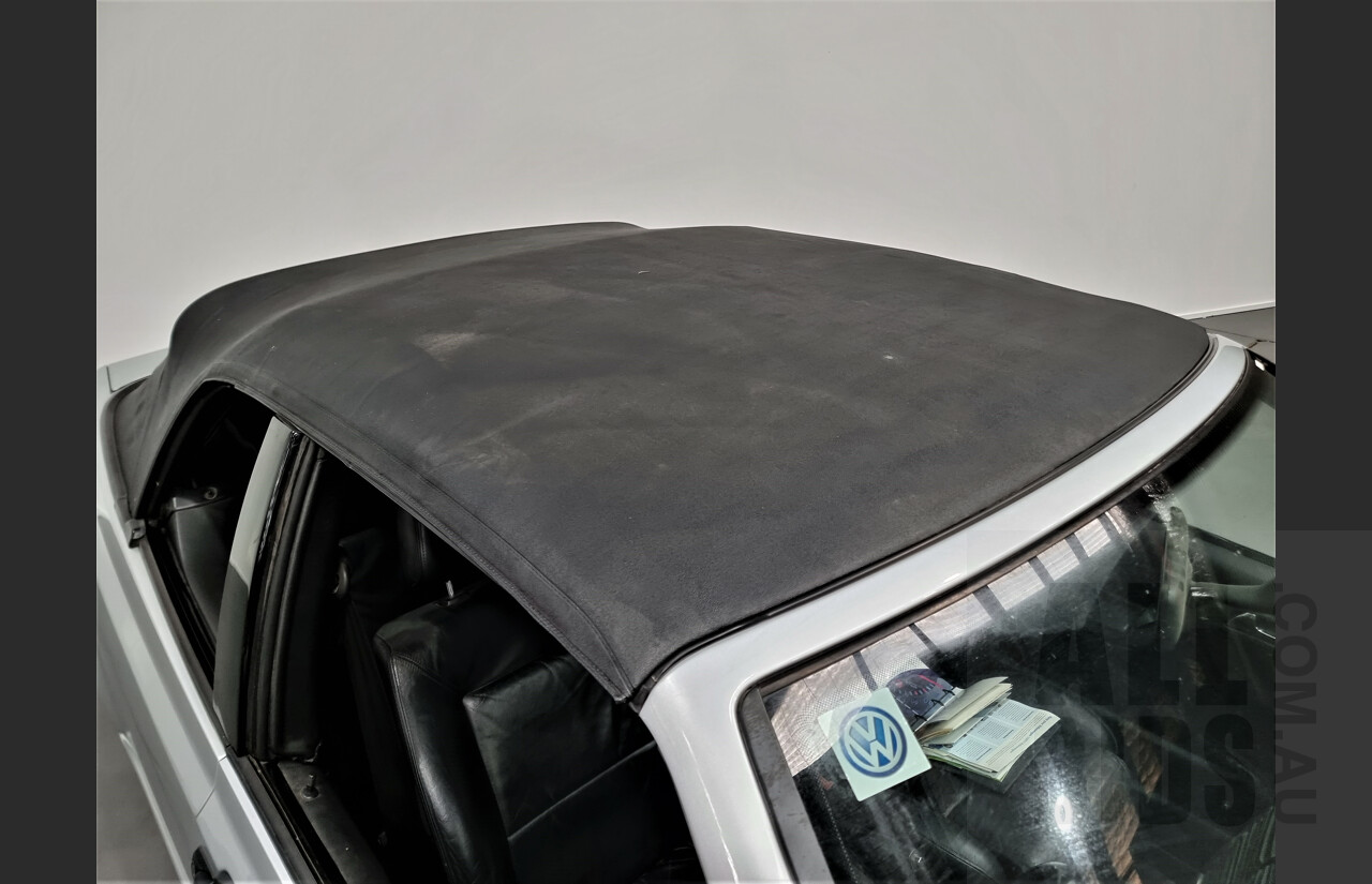 9/2002 Volkswagen Golf GL 2d Cabriolet Silver 2.0L