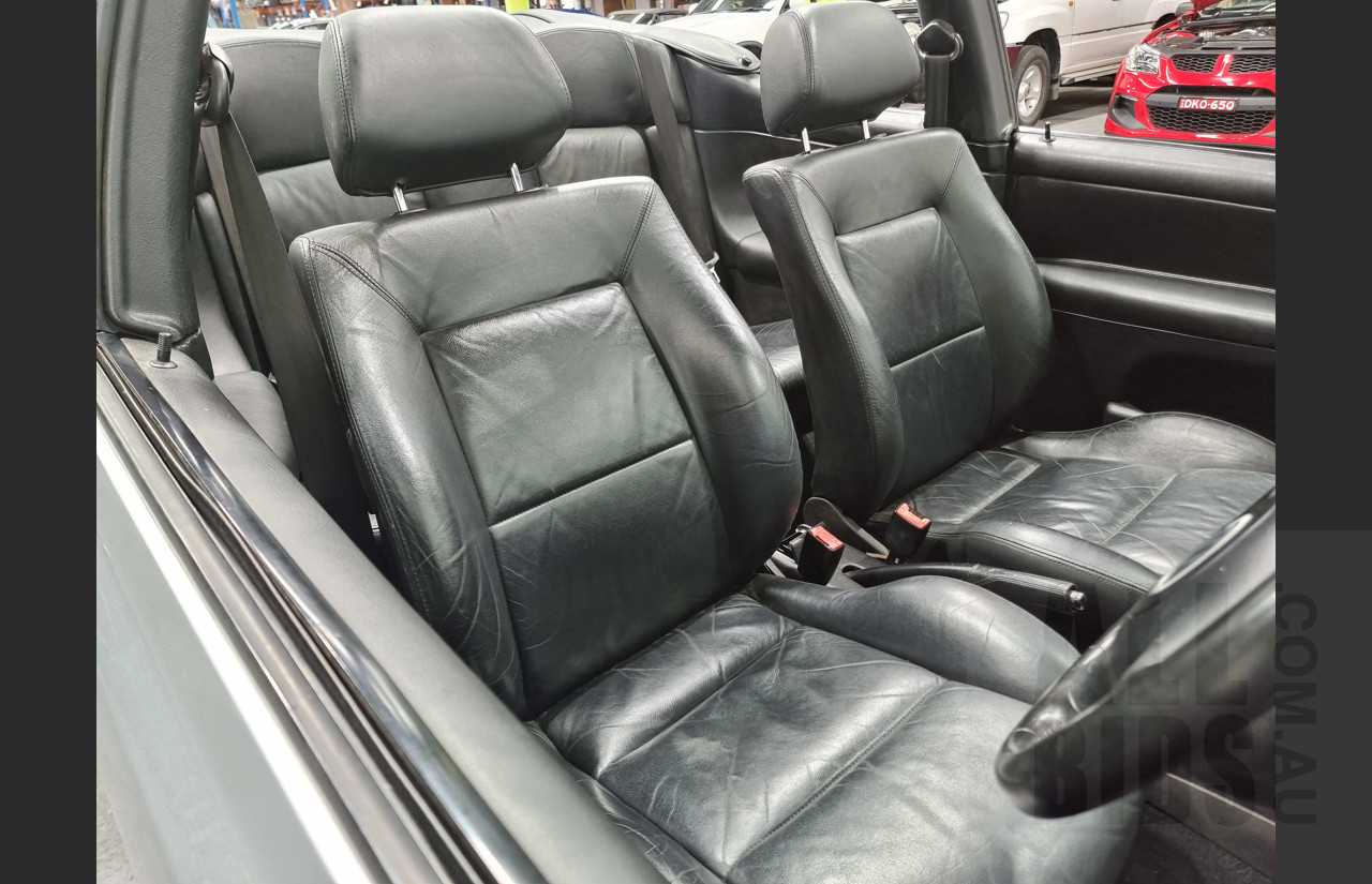 9/2002 Volkswagen Golf GL 2d Cabriolet Silver 2.0L