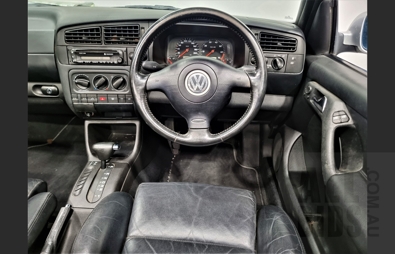 9/2002 Volkswagen Golf GL 2d Cabriolet Silver 2.0L