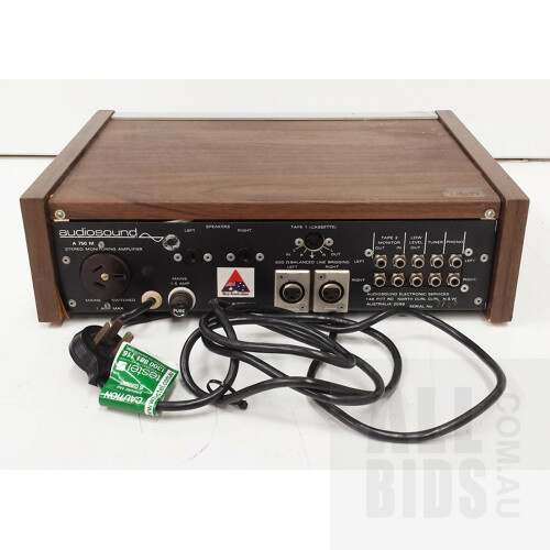 Audio Sound (A750 M Mk111) Australian Made Executive Monitoring Amplifier