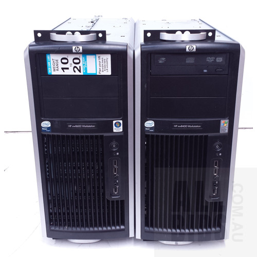 HP xw6800 Intel Xeon (5150) 2.66GHz 2-Core CPU 4RU Workstation