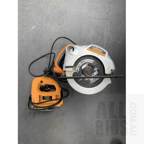 Einhell Jig-Saw And Triton Circular Saw