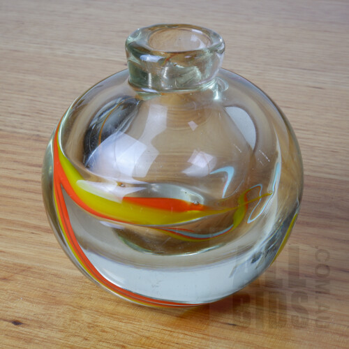 Peter Docherty Studio Glass Vase