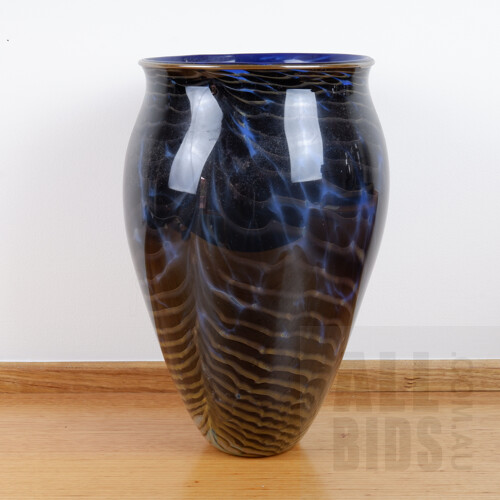 Keith Rowe, Large Studio Fenicio Glass Vase 