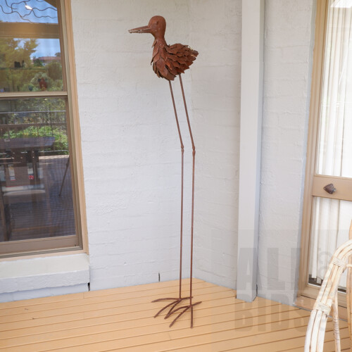Michael Murphy (1965-1999) Bird, Steel Sculpture 