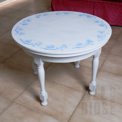 Vintage Hand Painted Maple Coffee Table