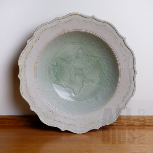 Quality Australian Studio Ceramic Bowl with Celadon Glaze