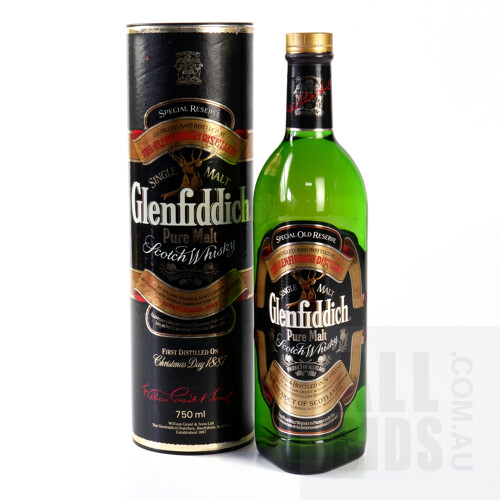 Glenfiddich Pure Malt Scotch Whisky Old Special Reserve, 750ml