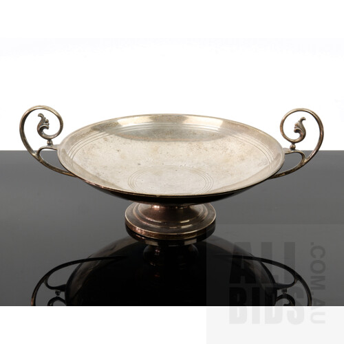 Sterling Silver Tazza, W Drummond & Co, London, 1934, 353g