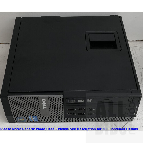 Dell OptiPlex 990 Intel Core i5 (2400) 3.10GHz CPU Small Form Factor Desktop Computer