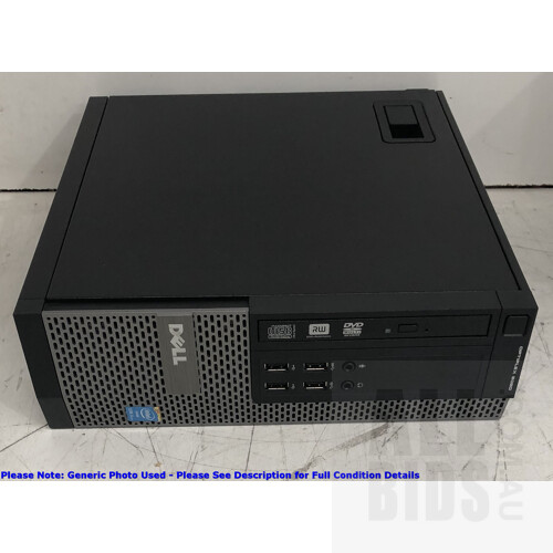 Dell OptiPlex 9020 Intel Core i5 (4690) 3.50GHz CPU Small Form Factor Desktop Computer