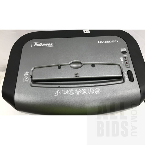 Fellowes DM1200CT Paper Shredder