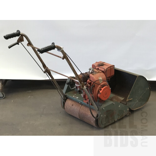 Vintage Scott Bonnar Roller Mower With Kirby Tecumseh Engine