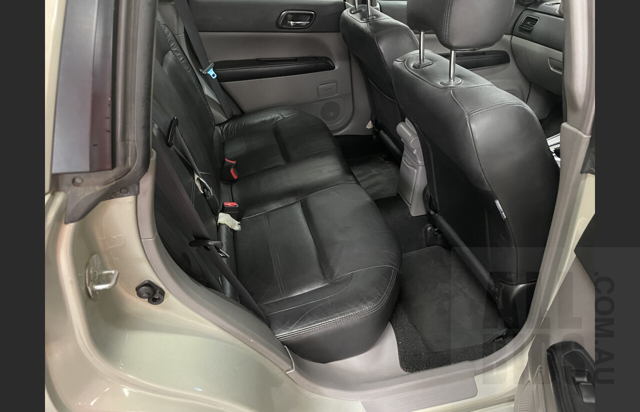 10/2005 Subaru Forester XS Luxury MY05 4d Wagon Gold 2.5L