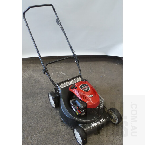 Masport Morrison 485 Catch n Mulch Four Stroke Lawn Mower