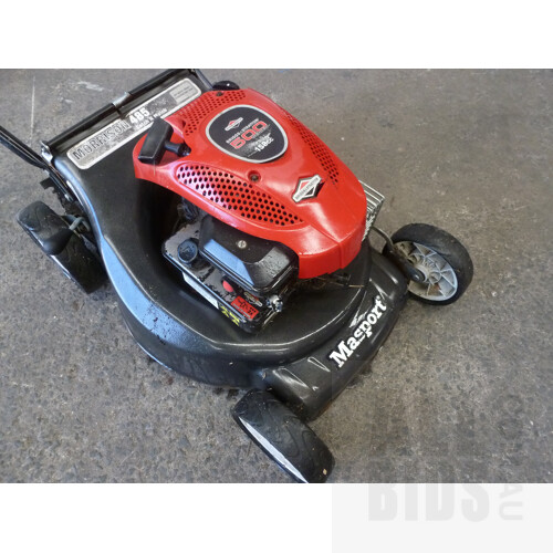 Masport Morrison 485 Catch n Mulch Four Stroke Lawn Mower