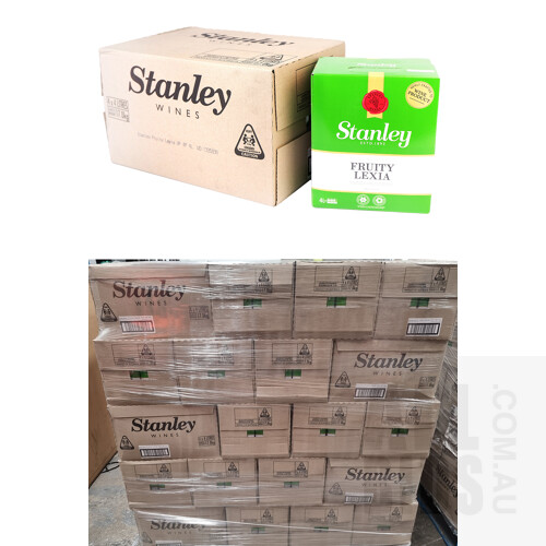 Stanley Wines Australian Fruity Lexia - 65 Cases of 4 x 4L Casks - PALLET LOT - RRP Over $4,930