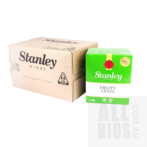 Stanley Wines Australian Fruity Lexia - 65 Cases of 4 x 4L Casks - PALLET LOT - RRP Over $4,930