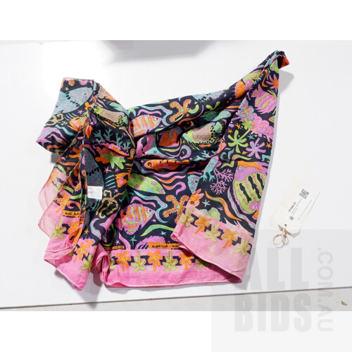 Australian Cotton Shawl by Steven Hein