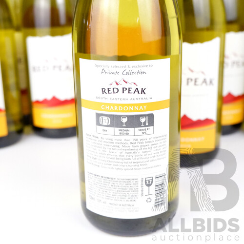 Red Peak Chardonnay 2019 - Case of 12 x 750ml