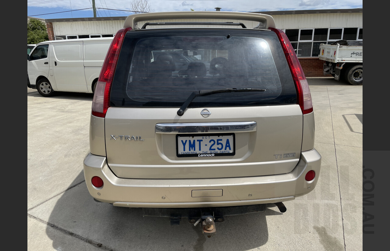 1/2004 Nissan X-trail Ti (4x4) T30 4d Wagon Gold 2.5L