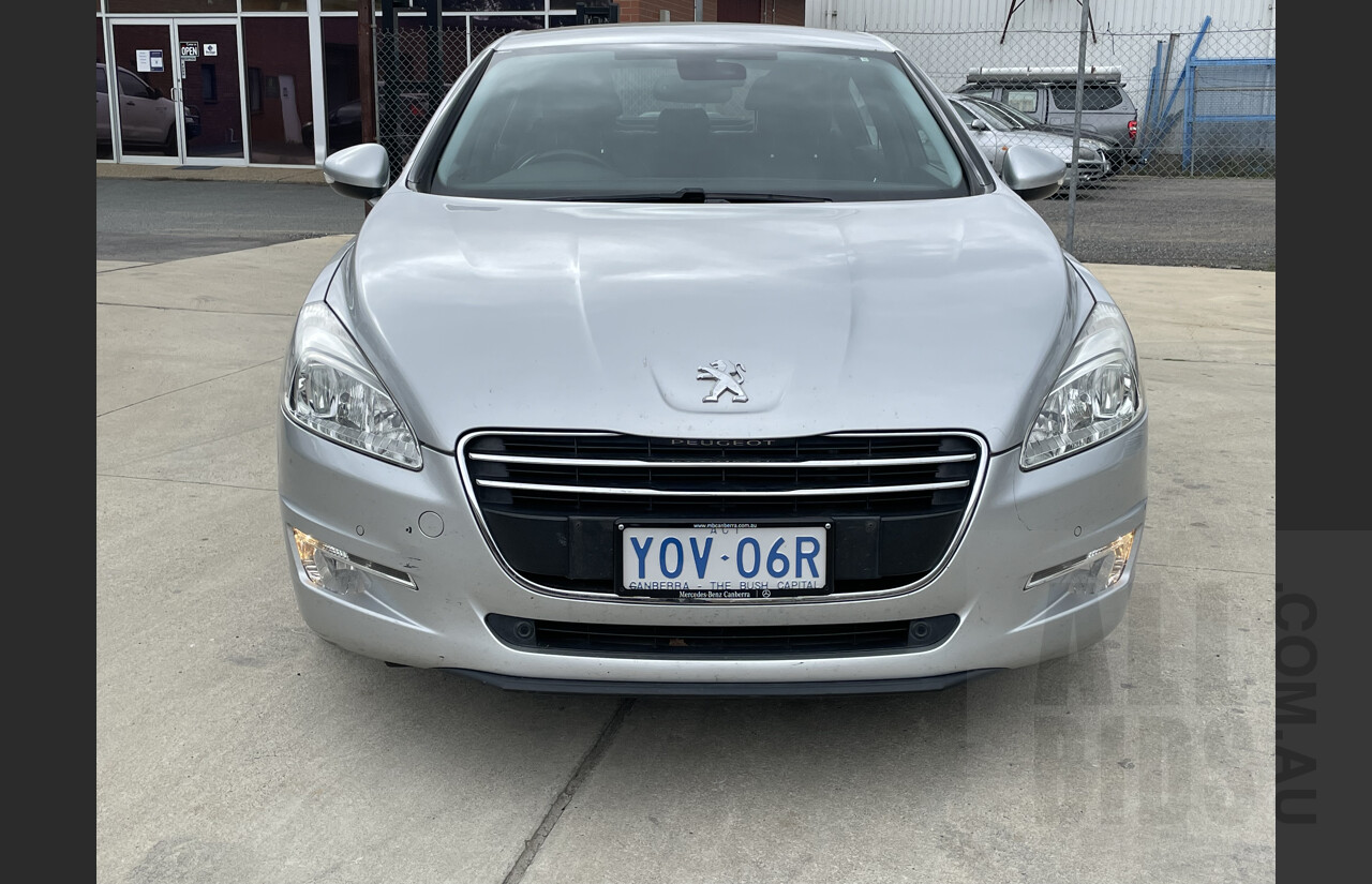 8/2012 Peugeot 508 Allure HDi  4d Sedan Grey 2.0L Turbo Diesel