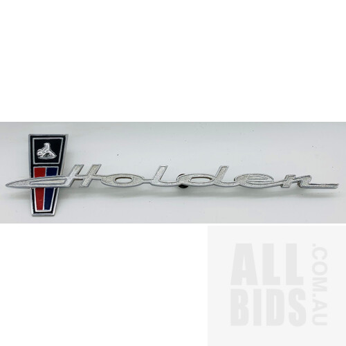 Vintage Holden HR Special Chrome Badge for Boot/Tailgate
