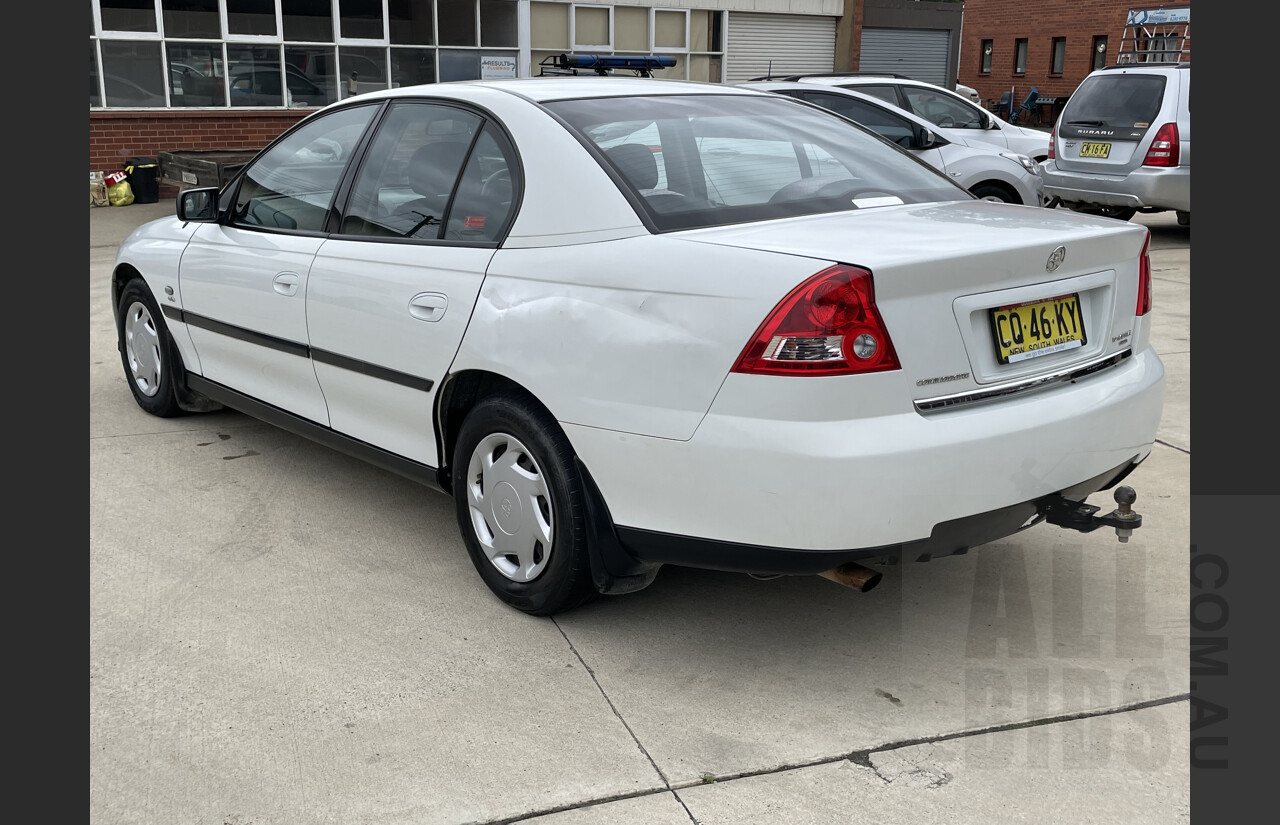 3/2004 Holden Commodore Executive VYII 4d Sedan White 3.8L