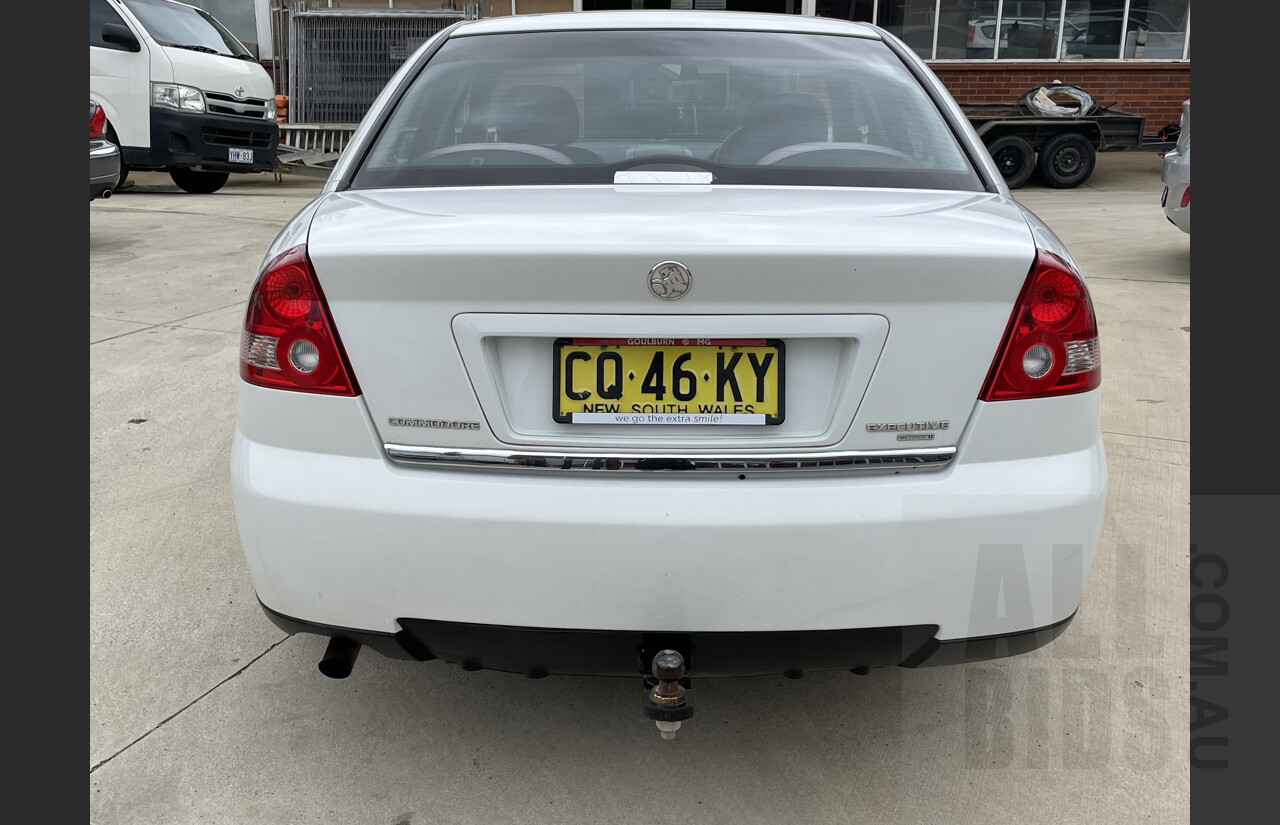 3/2004 Holden Commodore Executive VYII 4d Sedan White 3.8L