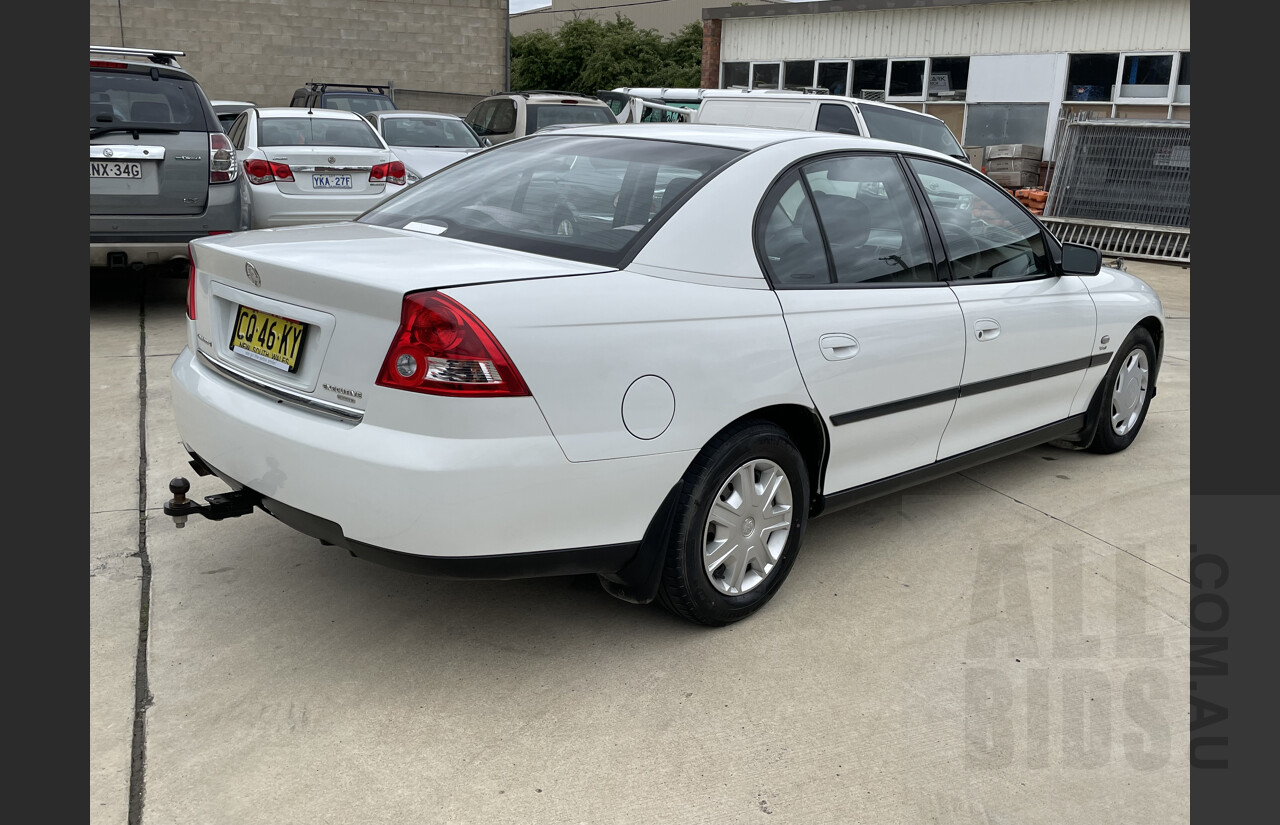 3/2004 Holden Commodore Executive VYII 4d Sedan White 3.8L