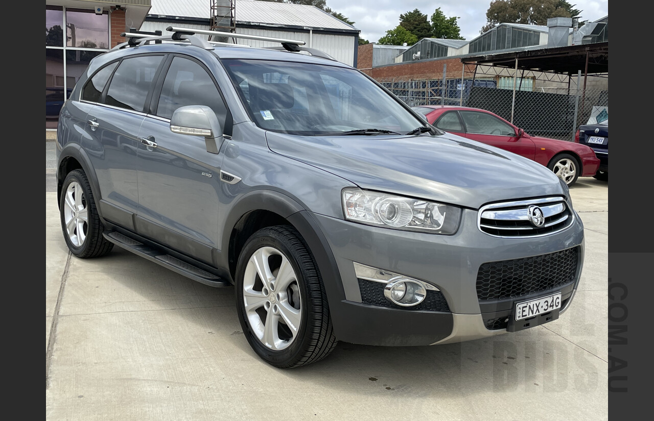 6/2012 Holden Captiva 7 LX (4x4) CG SERIES II 4d Wagon Grey 2.2L