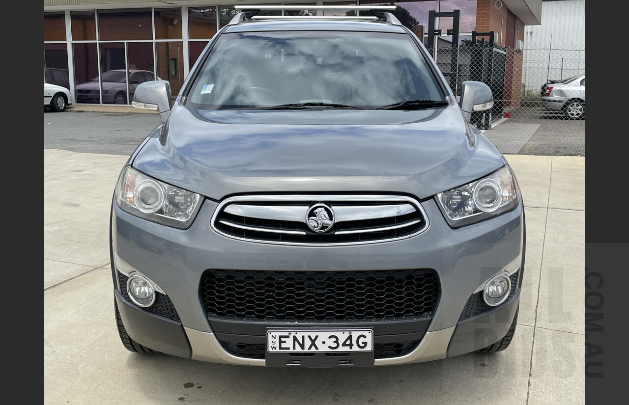 6/2012 Holden Captiva 7 LX (4x4) CG SERIES II 4d Wagon Grey 2.2L