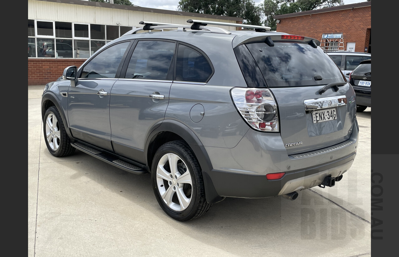 6/2012 Holden Captiva 7 LX (4x4) CG SERIES II 4d Wagon Grey 2.2L