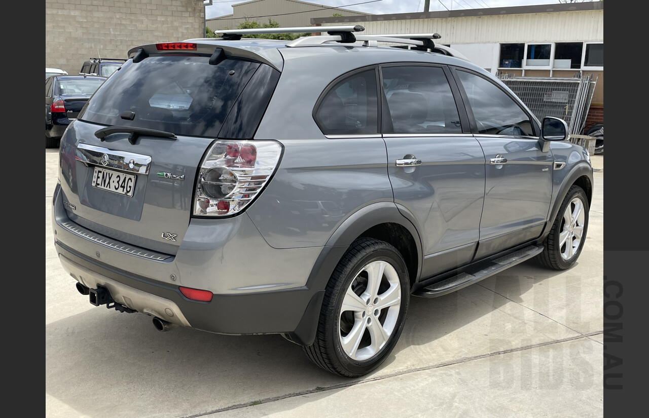 6/2012 Holden Captiva 7 LX (4x4) CG SERIES II 4d Wagon Grey 2.2L