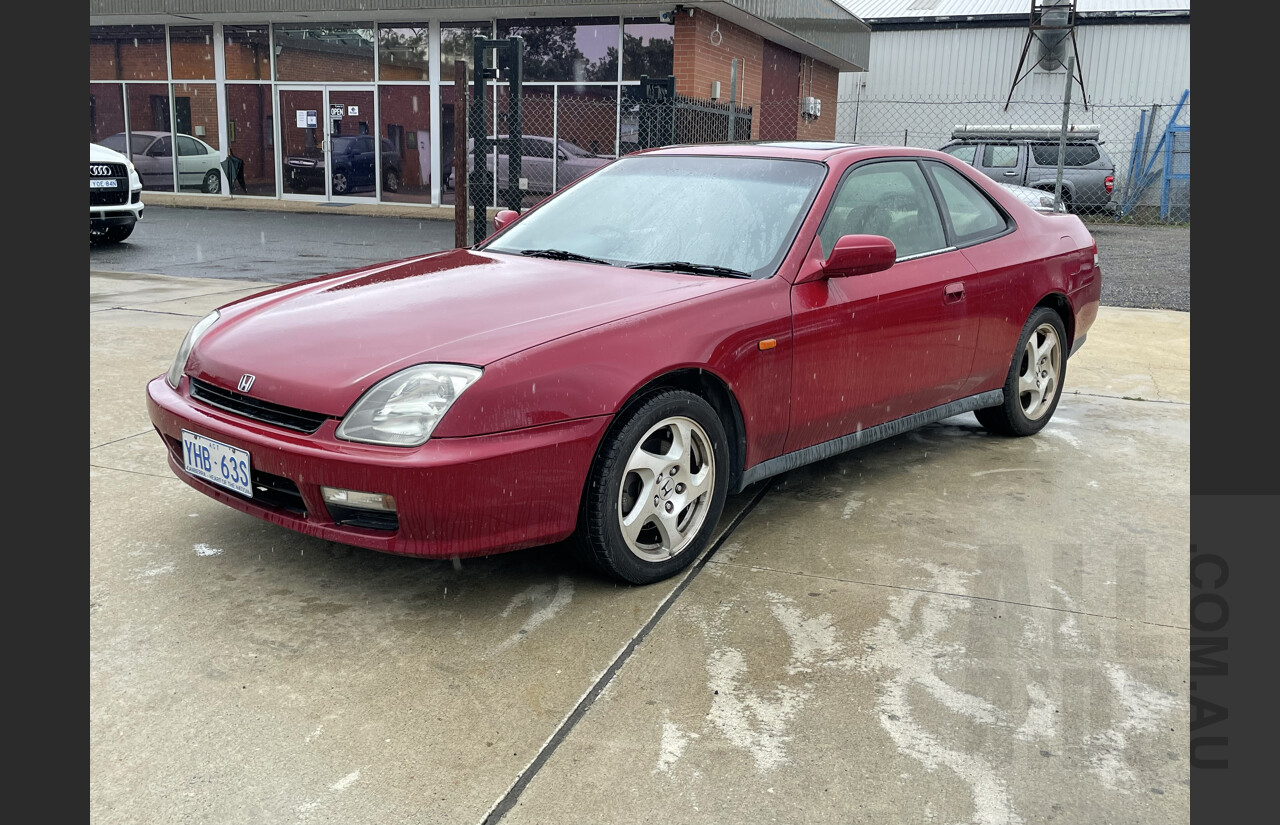2/2001 Honda Prelude Vti-r  2d Coupe Red 2.2L