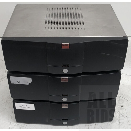 Barco (R9861006BEU) ClickShare Appliance - Lot of Three